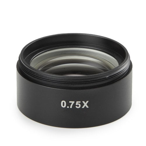 Additional lens 0.75x. Working distance 120 mm.