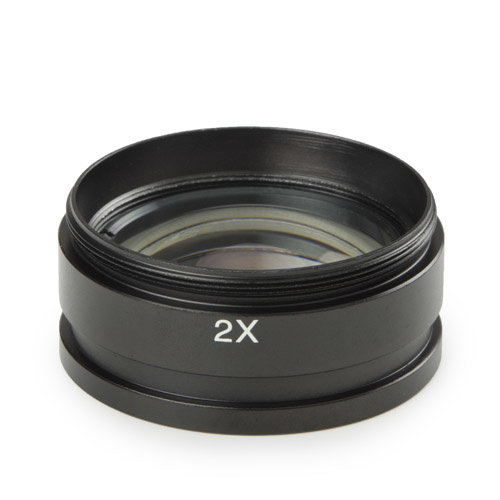 Additional lens 2.0x. Working distance 30 mm