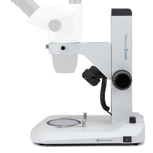 Ergo rack and pinion stand with 3 W LED lighting