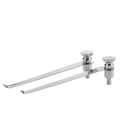 Pair of object clamps, for standard tripod