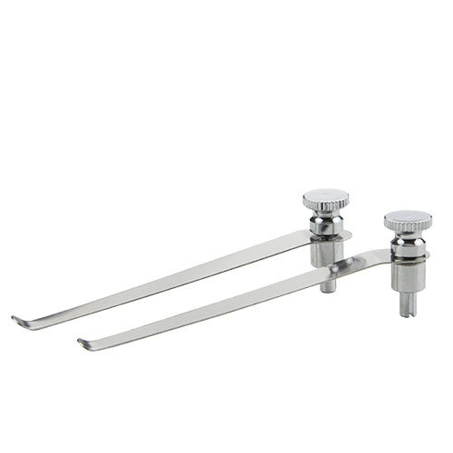 Pair of object clamps, for standard tripod