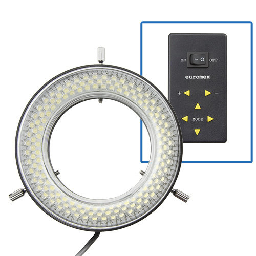 Anello luminoso con 144 LED orientabili