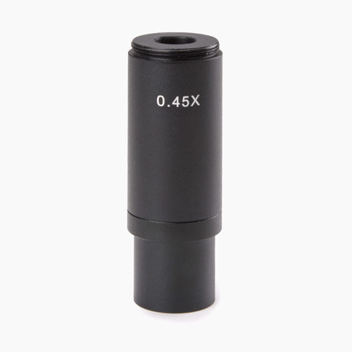 aC-ring adapter with 0.5x objective for standard Ø 23.2 mm tube and 1/2 "inch camera sensor