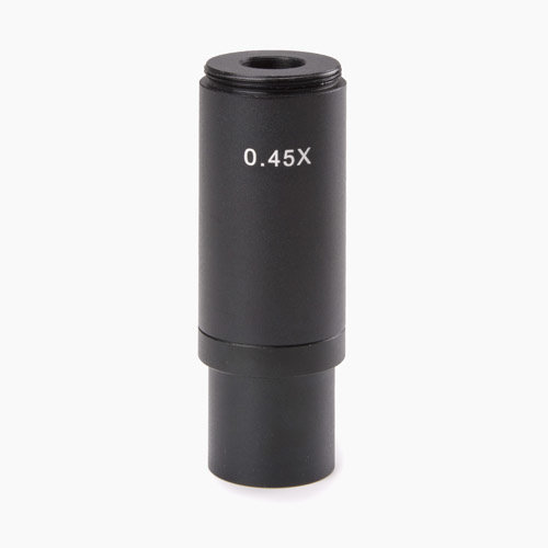 Adaptador de anillo en C con objetivo de 0.5x para tubo estándar de Ø 23.2 mm y sensor de cámara de 1/2 "de pulgada