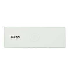 Micrometer slide 76 x 26 mm, 2 mm divided into 200 parts, 10 µm per division