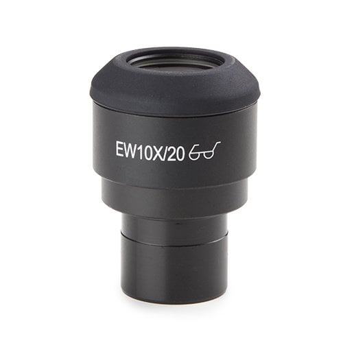 EWF 10x / 20 mm eyepiece, Ø 23.2 mm tube
