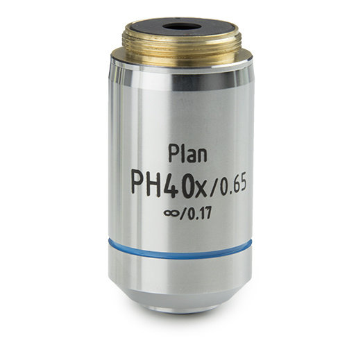 Obiettivo Plan PLPHi S40x / 0.65 IOS a contrasto di fase corretto all'infinito