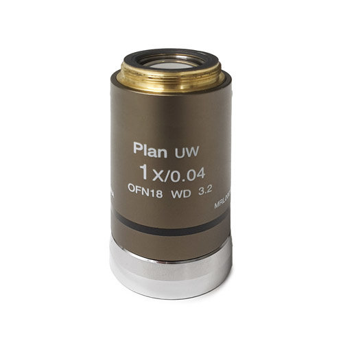 Plan PLi 2x / 0,04 unendlich korrigiertes Objektiv, Arbeitsabstand 3,2 mm