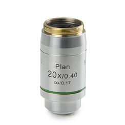 Objetivo corregido al infinito Plan PLi 20x / 0.40, distancia de trabajo 12 mm