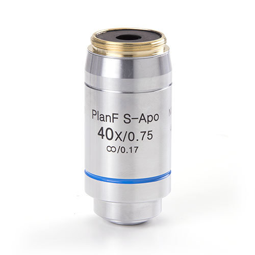 Planen Sie ein halbapochromatisches Fluarex PLFi APO S40x / 0,75 unendlich korrigiertes Objektiv mit einem Arbeitsabstand von 0,7 mm