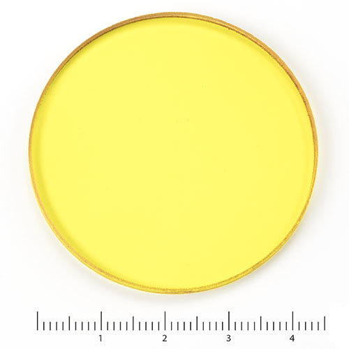 Yellow filter Ø 45 mm