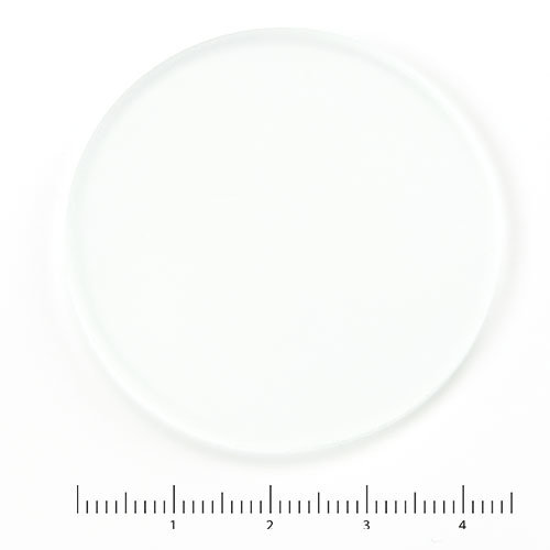 White filter, matt, 45 mm for lamp housing