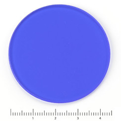 Blaufilter 45 mm für Lampengehäuse