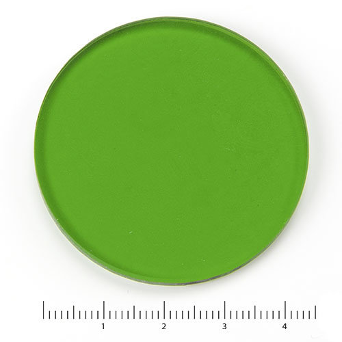 Filtro verde de 45 mm para portalámparas