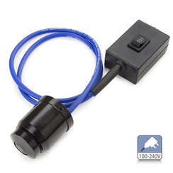 Condensador con espejo cardioide e iluminación LED de 5 vatios para campo oscuro