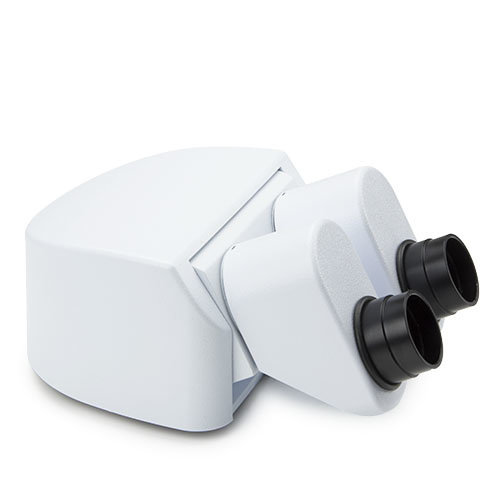 DZ binocular ergonomic stereo head with 5-35 ° inclined tube. Mounted on a DZ Zoom module