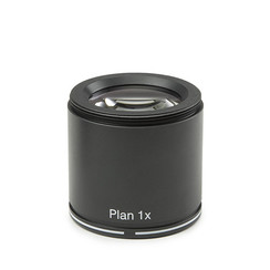 Plan Apochromatic 1.0x objective for the DZ series. Working distance 78 mm. Mounted under a DZ zoom module