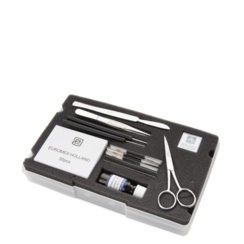 Kit professionnel de dissection de 10 pièces emballé dans un coffret en plastique