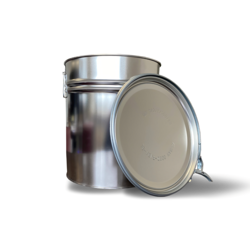 Metal bucket with UN approval