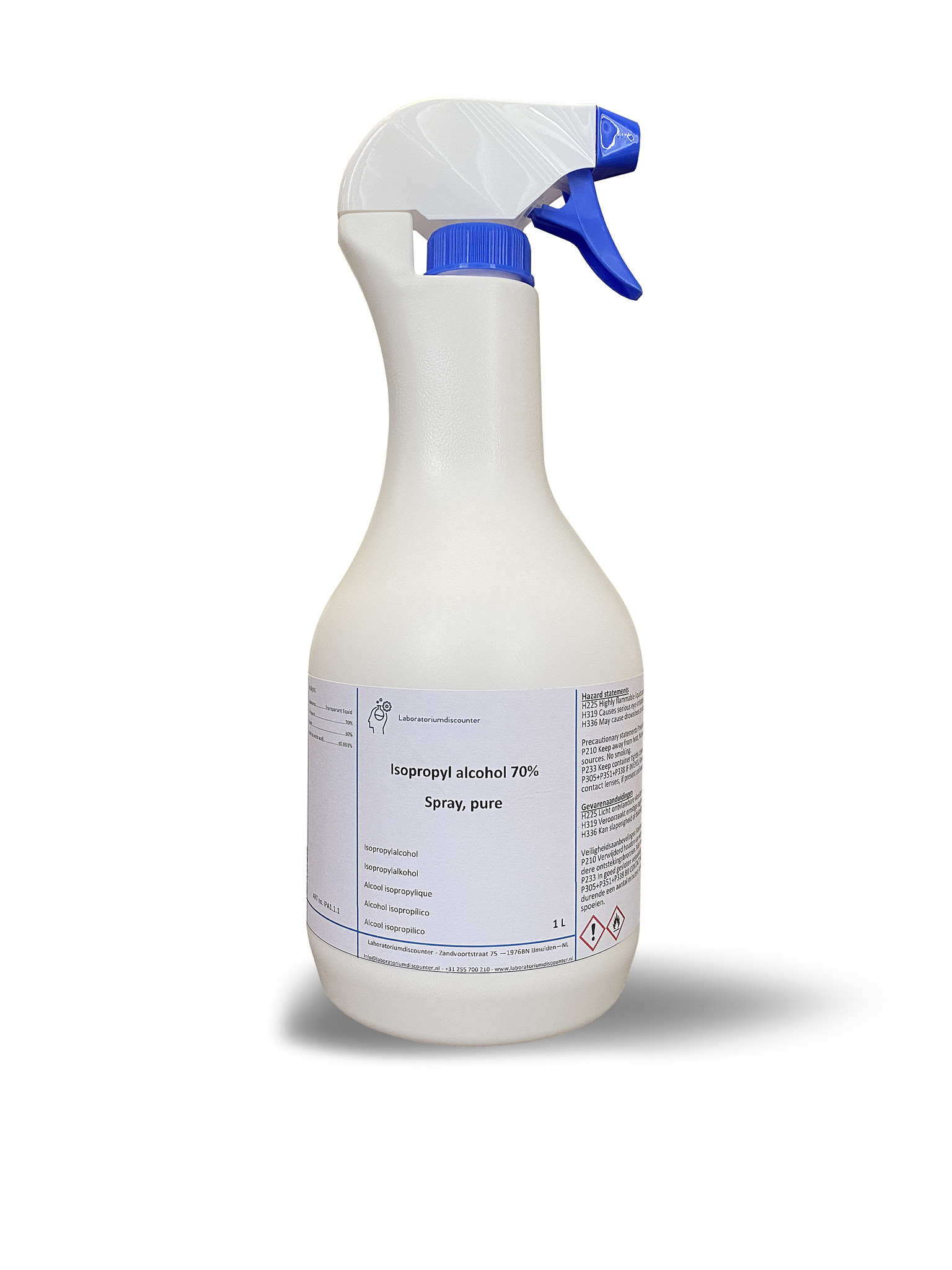 DSTOCK60 – Lot de 2 Bidons de 5 litres d'Alcool Isopropylique 99.9% extra  pur - Isopropanol