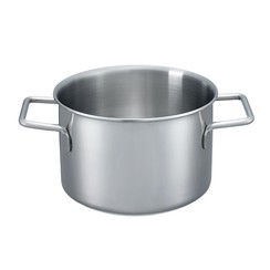 H 3000 recipiente de acero inoxidable, 3 l
