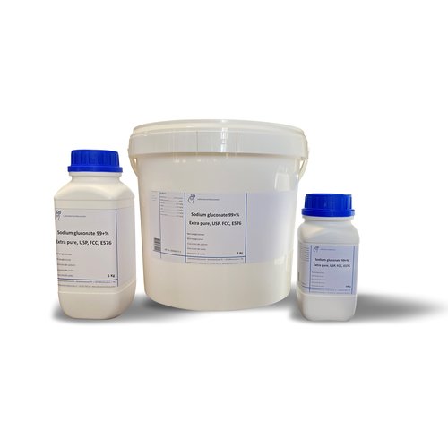Sodio gluconato 99+% extra puro, commestibile, USP, FCC, E576