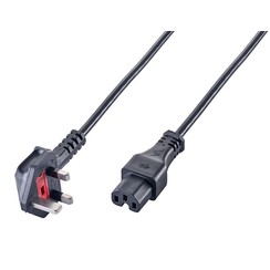 H 11 Mains cable UK plug