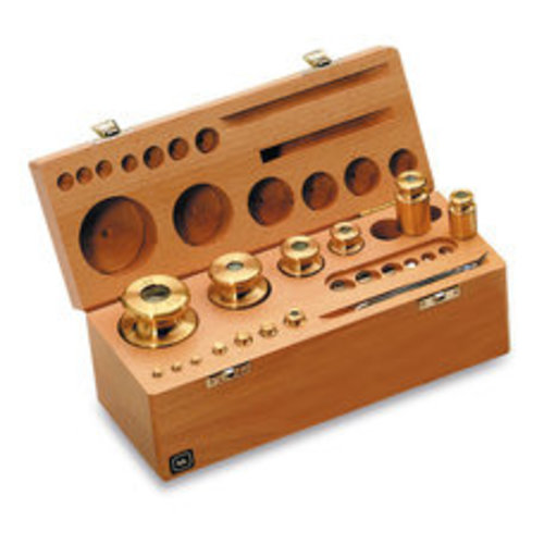 Set di peso OIML classe M2, ottone