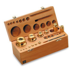 Weight sets OIML class M2, brass
