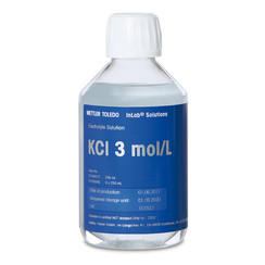 Electrolito KCl 3 mol/l saturado con AgCl