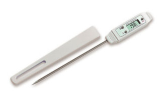 Insertion thermometers, folding thermometers