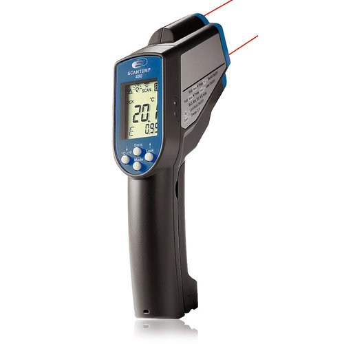 Infrared thermometer Scantemp 490 with thermoelement input