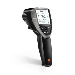 Infrared thermometer testo 835-T1 with thermoelement input