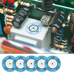 Temperaturanzeigen MINI Irreversibel, 88-93-99-104-110 °C