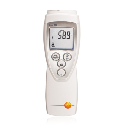 Instrumento de medición de temperatura testo 112 con declaración de conformidad