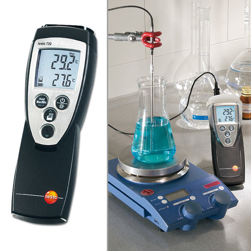 Instrumento de medición de temperatura testo 720