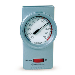 Thermomètre maximum/minimum Bimétallique