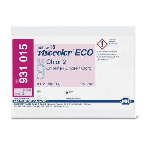 Testset  VISOCOLOR® ECO Chloor