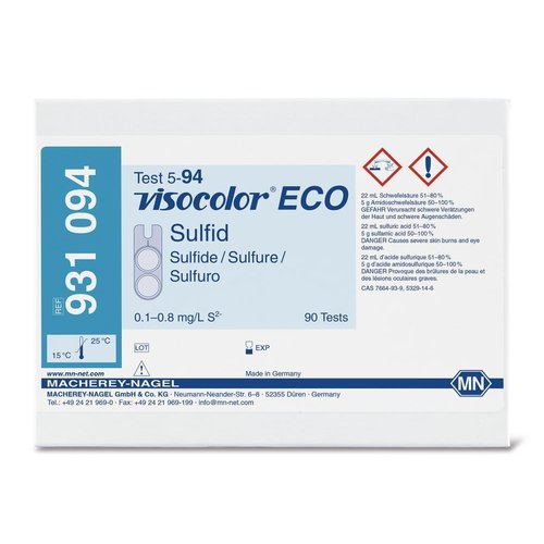 Testset  VISOCOLOR® ECO Sulfide