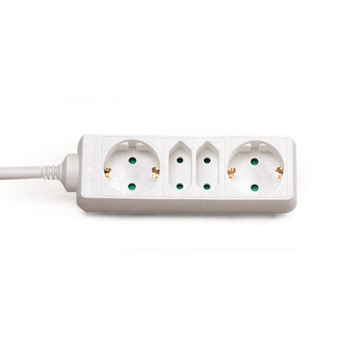 Ciabatta Serie Eco Modello 2+2-fold power strip