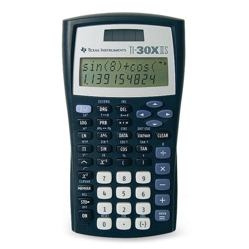 Calculadora de Ciencia Solar TI-30 X II S