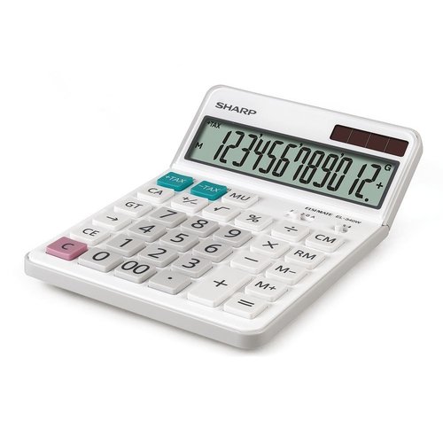 Calculadora solar de bolsillo Sharp EL-340W