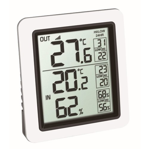 Radiogestuurde thermohygrometer INFO