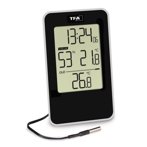 Thermohygrometer with cable probe