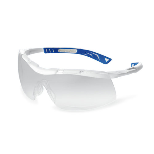 Lunettes de sécurité 5X6, bleu blanc, 5X6.03.22.00