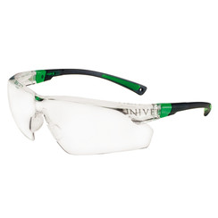 Veiligheidsbril 506U, zwart/groen, 506U.06.01.00