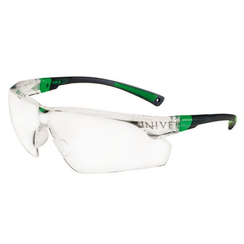 Gafas de seguridad 506U, negras/verdes, 506U.06.01.00