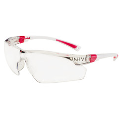 Lunettes de sécurité 506U, blanc/rose, 506U.03.02.00