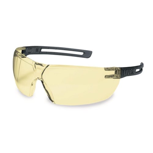 Lunettes de sécurité x-fit, jaune, gris, 9199286