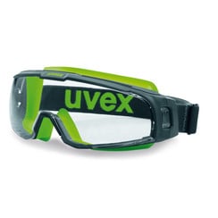 Glasses mask u-sonic Without secondary glass, grey/lime, 9308-245